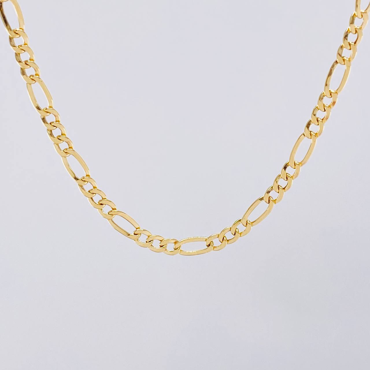 Figaro Chain 4.2g / 24 in / 3.4mm 18K Yellow Gold
