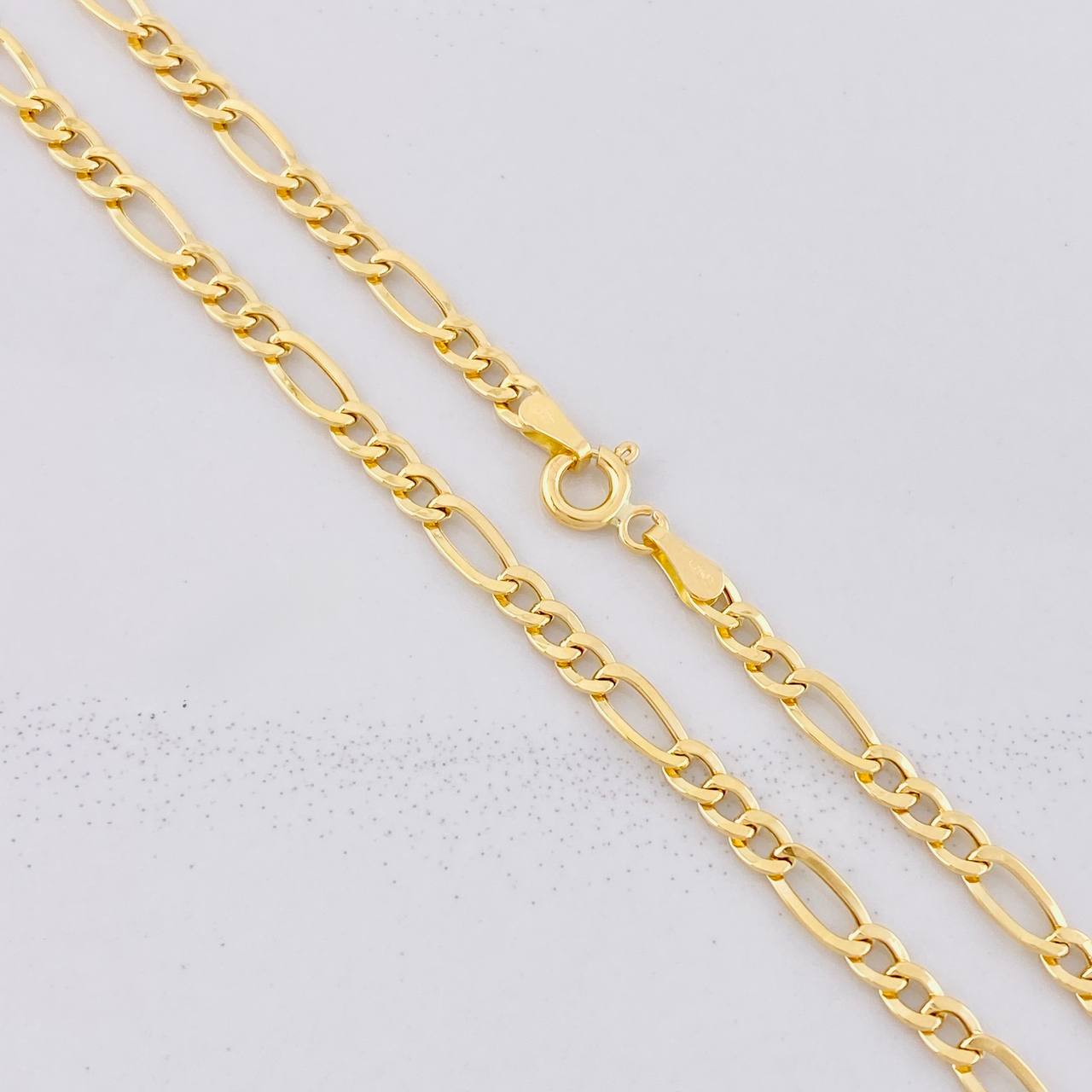 Figaro Chain 4.2g / 24 in / 3.4mm 18K Yellow Gold