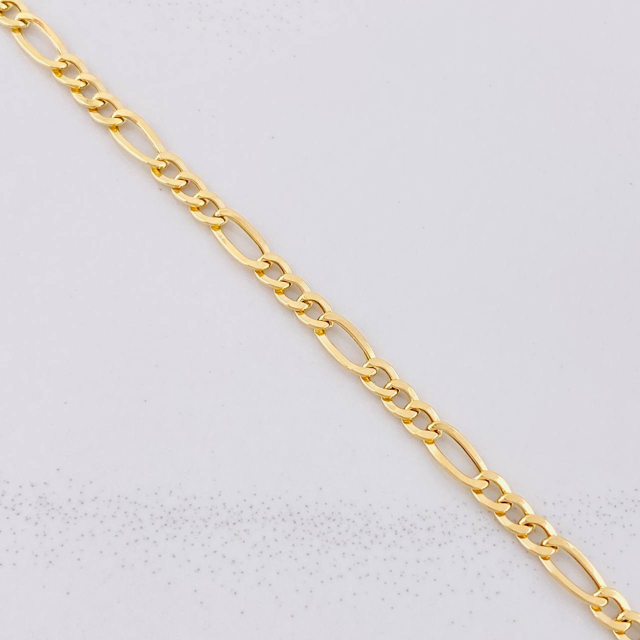 Figaro Chain 4.25g / 24 in / 3.5mm Yellow Gold 18K