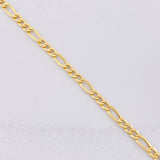 Figaro Chain 4.2g / 24 in / 3.4mm 18K Yellow Gold