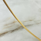 Pulso Serpiente 4.5gr / 19.5cm / 4mm Oro Amarillo +3 18K ©