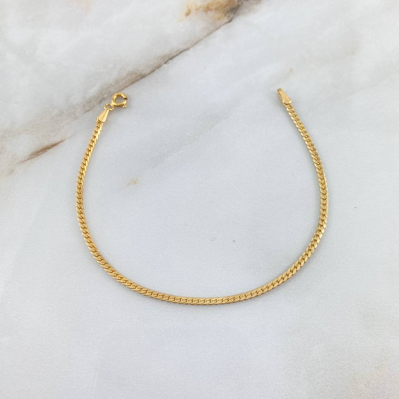 Pulso Serpiente 1.35gr / 19.5cm / 2.2mm Oro Amarillo +3 18K ©
