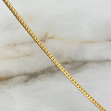 Pulso Serpiente 1.4gr / 19.5cm / 2.2mm Oro Amarillo +3 18K *
