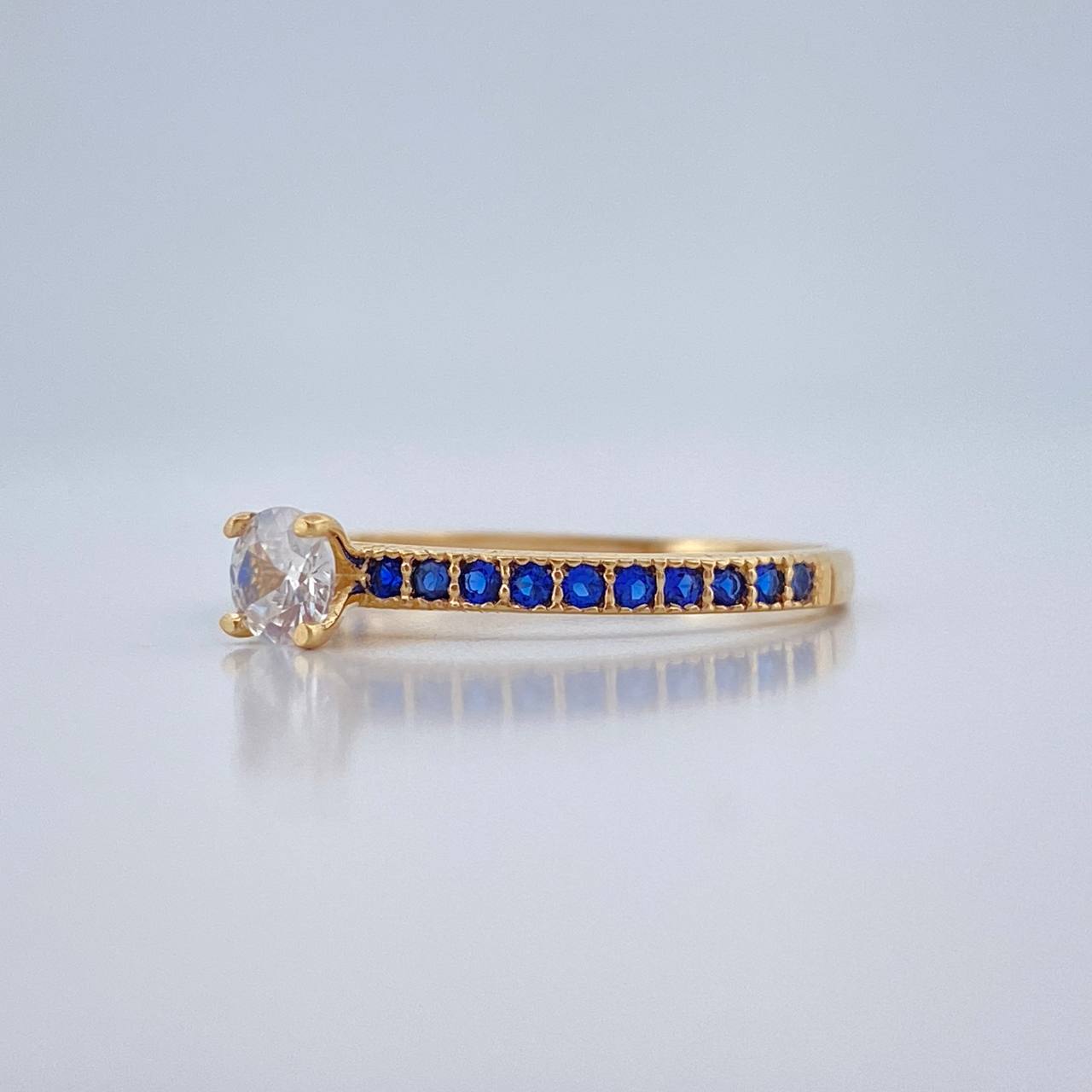 Anillo Churumbela 1.4gr / T6 1/4 / Oro Amarillo 18K %