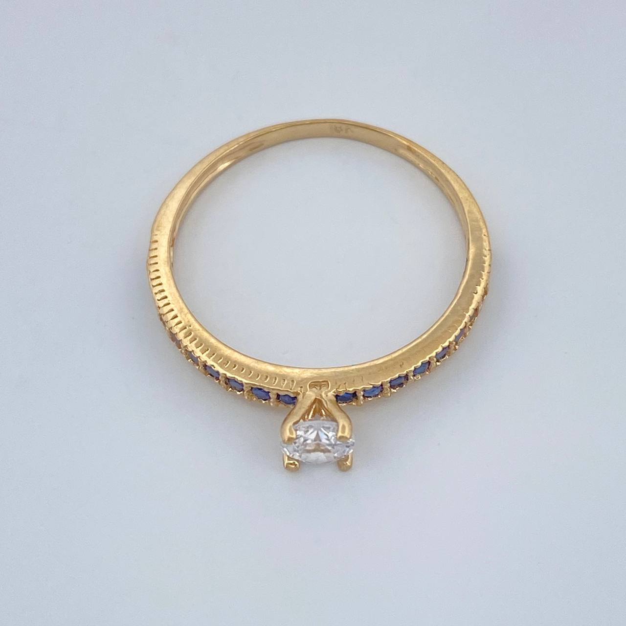 Anillo Churumbela 1.4gr / T6 1/4 / Oro Amarillo 18K %