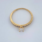 Anillo Churumbela 1.4gr / T6 1/4 / Oro Amarillo 18K %
