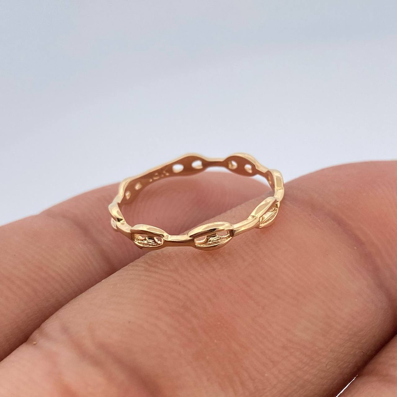 Anillo Gc 0.95gr / T5 / Oro Amarillo 18K %