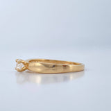 Anillo Solitario 1.95gr / T5 3/4 / Oro Amarillo 18K %