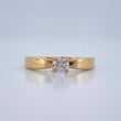 Anillo Solitario 1.95gr / T5 3/4 / Oro Amarillo 18K %