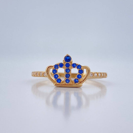 Anillo Corona 1.45gr / T6 3/4 / Oro Amarillo 18K %