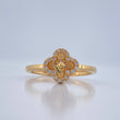 Anillo Trebol 2.1gr / T6 3/4 / Oro Amarillo 18K %