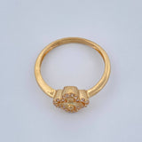 Anillo Trebol 2.1gr / T6 3/4 / Oro Amarillo 18K %
