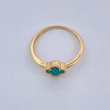 Anillo Trebol 1.95gr / T7 3/4 / Oro Amarillo Nac.Esp. 18K %