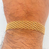 Pulso Chino 9.15gr / 8 1/2 in / 12mm Oro Amarillo +1 18K %