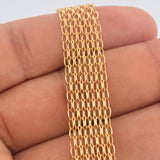 Pulso Chino 9.15gr / 8 1/2 in / 12mm Oro Amarillo +1 18K %