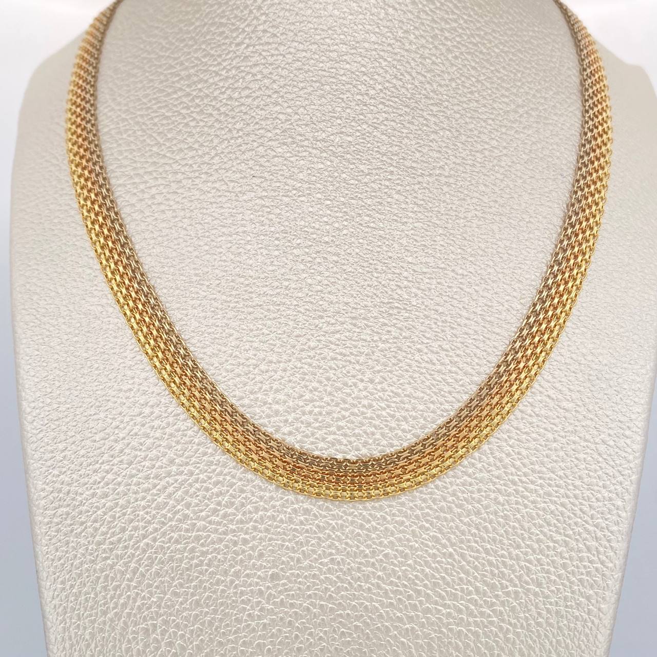 Cadena China 23.1gr / 24 in / 7.06mm Tres Oros +1 18K %