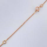 Cadena Veneciana 2.65gr / 18 in / 1mm Oro Rosa +3 18K %
