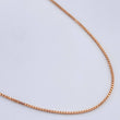 Cadena Veneciana 2.65gr / 18 in / 1mm Oro Rosa +3 18K %