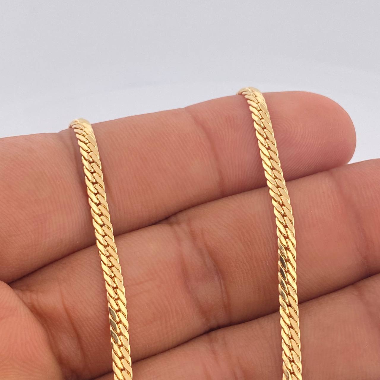 Cadena Serpiente 7.7gr / 23 3/4 in / 3mm Oro Amarillo +3 18K %