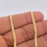 Cadena Serpiente 7.7gr / 23 3/4 in / 3mm Oro Amarillo +3 18K %