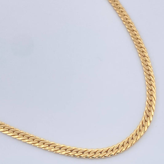 Cadena Serpiente 7.7gr / 23 3/4 in / 3mm Oro Amarillo +3 18K %
