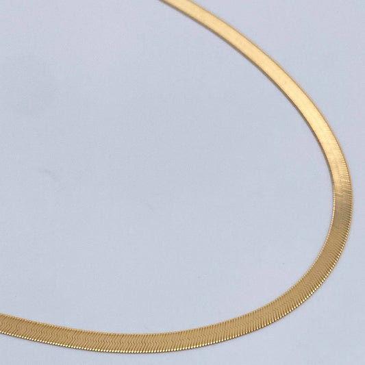 Cadena Espejo 4.05gr / 15 3/4 in / 2.53mm Oro Amarillo +3 18K %
