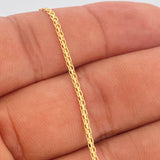 Pulso Chino 1.45gr / 7 3/4 in / 1.65mm Oro Amarillo +1 18K %