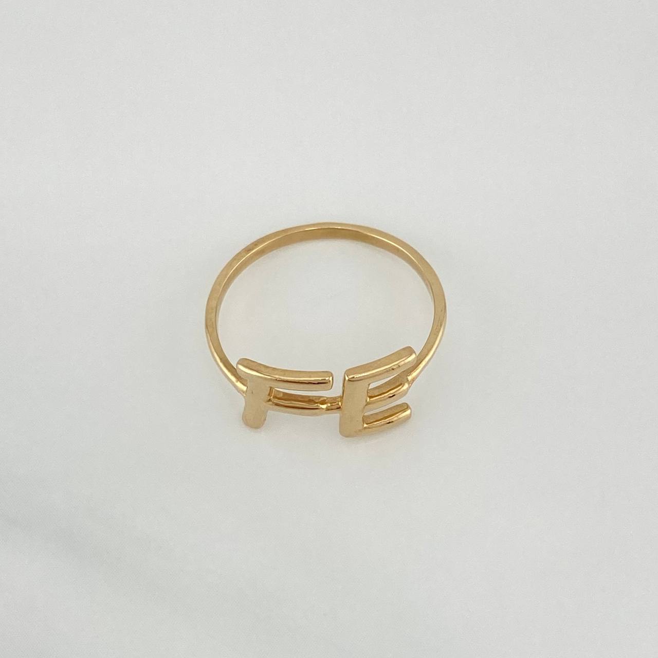 Faith Ring 1.75 g / T6 Yellow Gold 18K