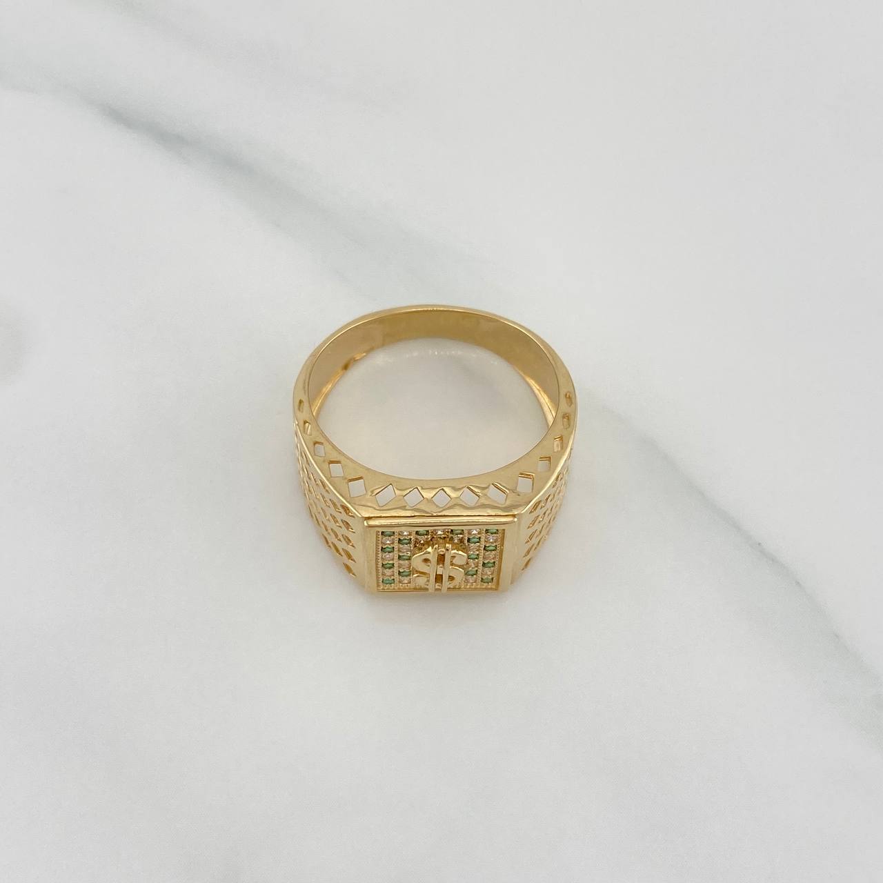 Signet Ring Weight 5.9 g / T9 1/4 Yellow Gold 18K