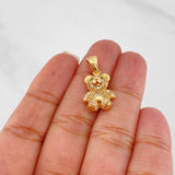 Dije Oso 3.5 g / 1 in Oro Amarillo 18K