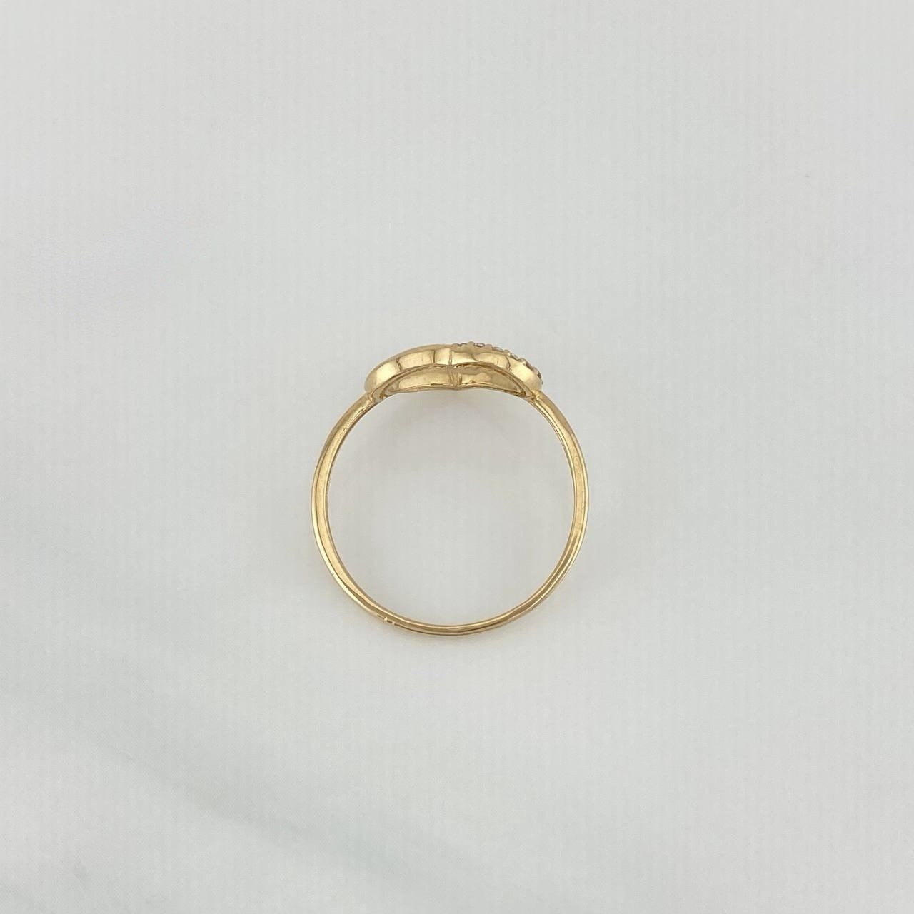 Heart Silhouette Ring 1.5 g / T7 1/4 18K Yellow Gold