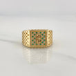 Signet Ring Weight 5.9 g / T9 1/4 Yellow Gold 18K