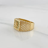 Signet Ring Weight 5.9 g / T9 1/4 Yellow Gold 18K