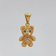 Dije Oso 3.5 g / 1 in Oro Amarillo 18K