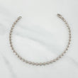 Pulso Militar Media Luna 5.45 g / 7 1/4 in / 3 mm Oro Blanco 18K