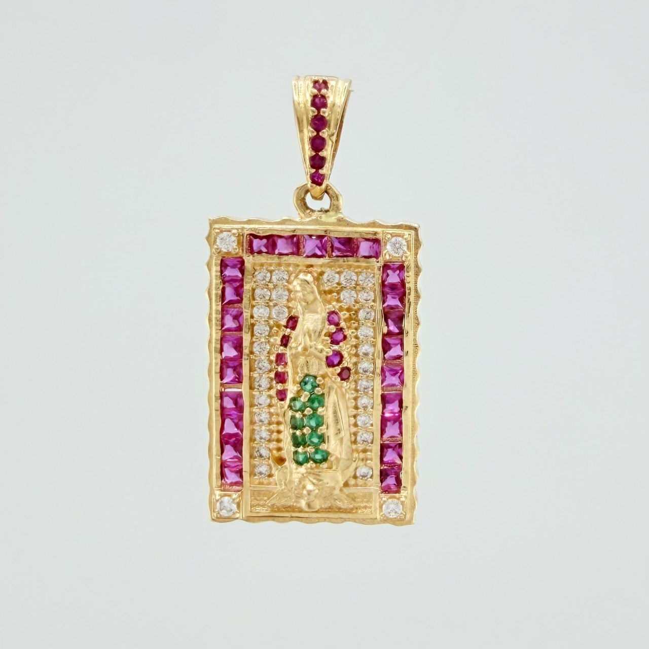 Dije Virgen de Guadalupe 3.9 g / 1 1/4 in Oro Amarillo 18K