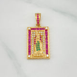 Dije Virgen de Guadalupe 3.9 g / 1 1/4 in Oro Amarillo 18K