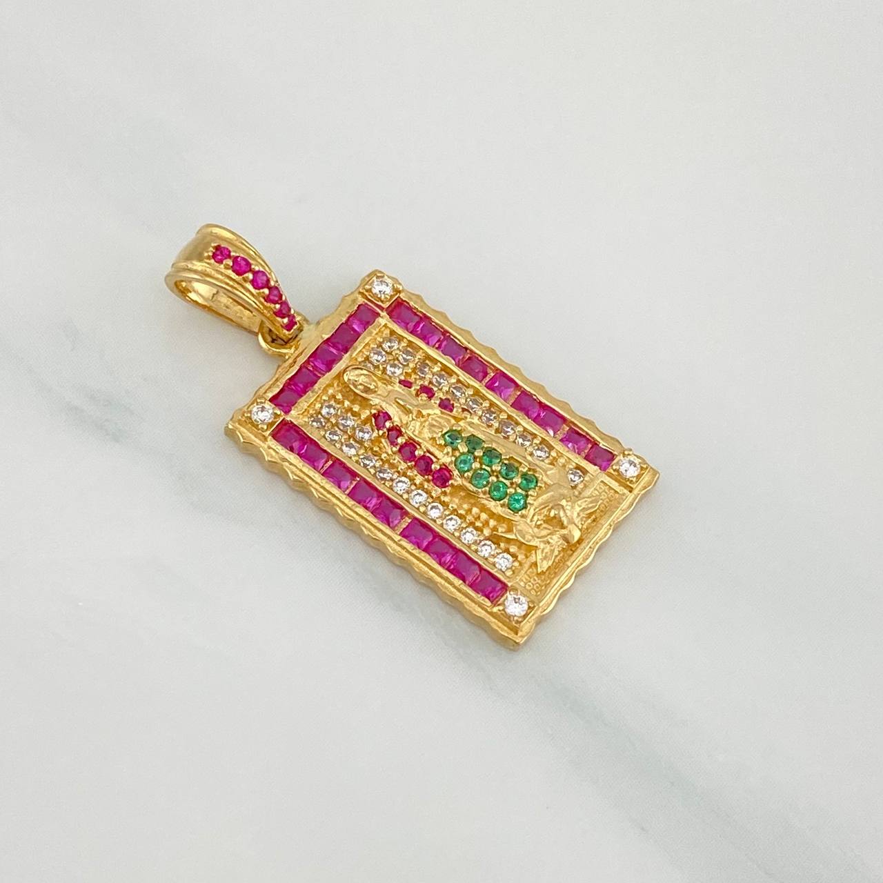 Dije Virgen de Guadalupe 3.9 g / 1 1/4 in Oro Amarillo 18K