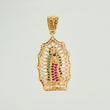 Dije Virgen de Guadalupe 4.35 g / 1 1/2 in Oro Amarillo 18K