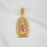 Dije Virgen de Guadalupe 4.35 g / 1 1/2 in Oro Amarillo 18K
