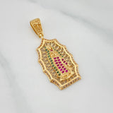 Dije Virgen de Guadalupe 4.35 g / 1 1/2 in Oro Amarillo 18K
