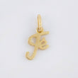 Dije Fe 0.85gr / 3/4 in / Oro Amarillo 18K *