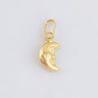 Dije Luna 0.2gr / 1/2 in / Oro Amarillo 18K *