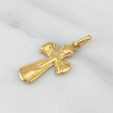 Pendant Cross 0.8 g / 1 in Yellow Gold 18K