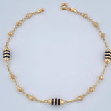 Pulso Espiga Barril 2.65gr / 7 1/2 in / 3mm Oro Amarillo 18K %