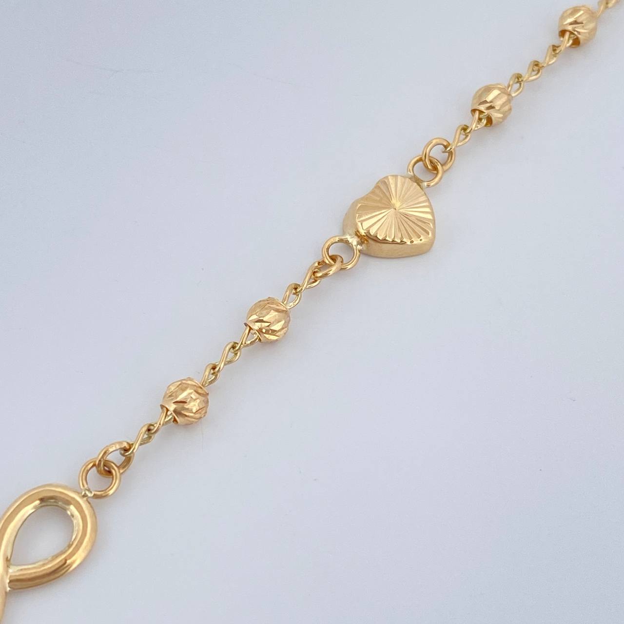 Bracelet Espiga Barril 2.8gr / 7 1/2 in / 3mm Yellow Gold 18K %