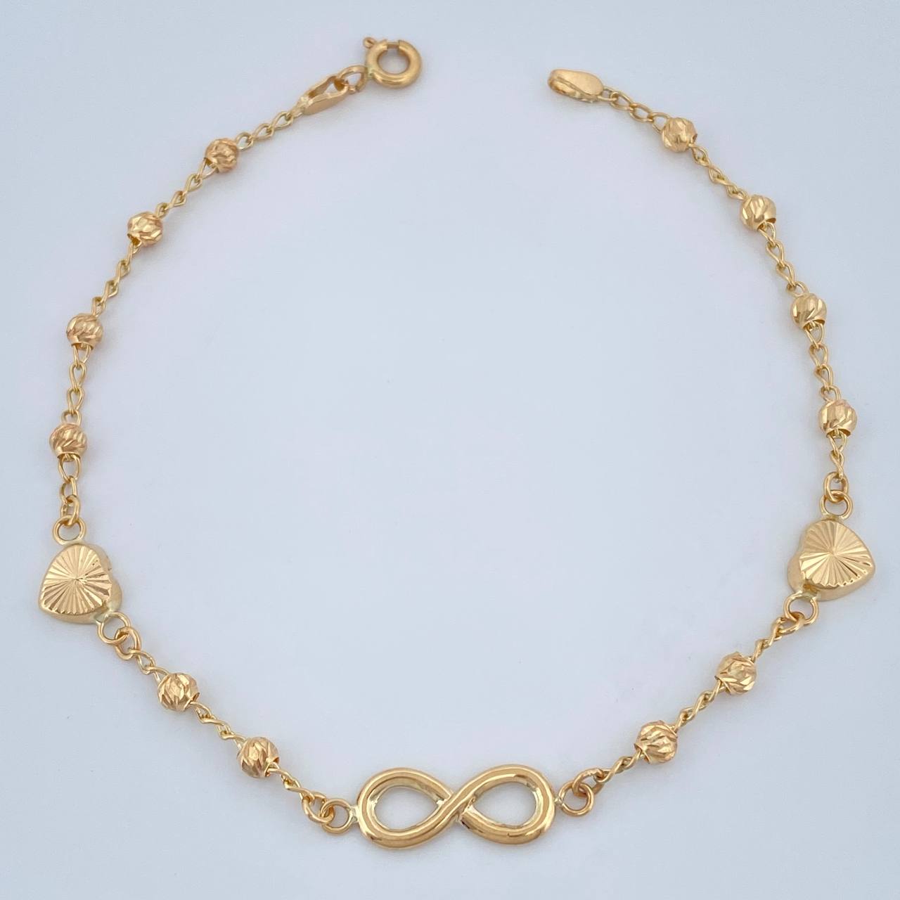Bracelet Espiga Barril 2.8gr / 7 1/2 in / 3mm Yellow Gold 18K %