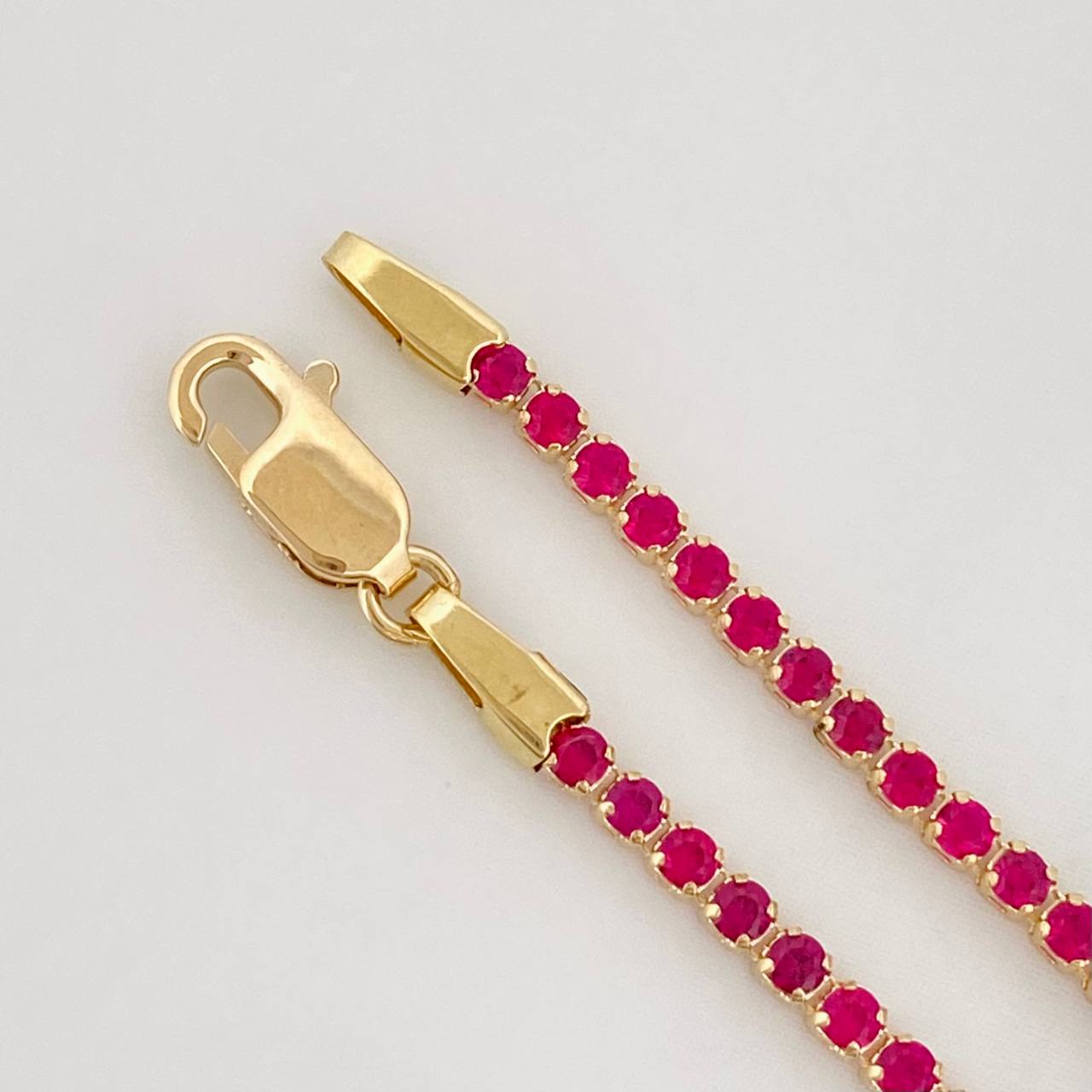 Pulso Tenis 1.75g / 6 1/2 in / 1.3mm Oro Amarillo 18K