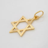 Dije Silueta Estrella 1.05g / 1 in Oro Amarillo 18K