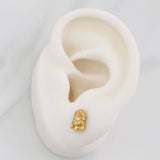 Topos Rostro Cristo 0.85g / in / 5mm Oro Amarillo 18K
